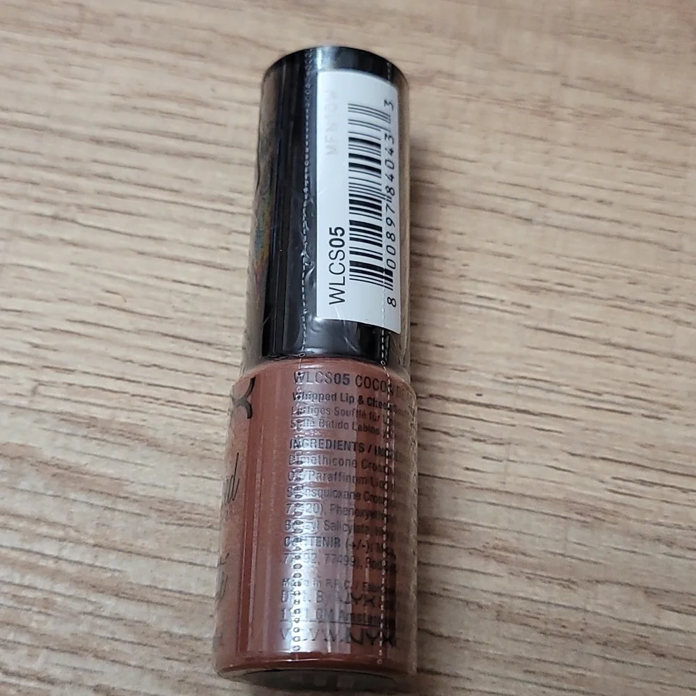 NYX Whipped Lip & Cheek Souffle Cocoa Bean WLCS05 New